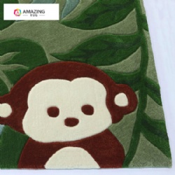 Monkey Deisgn Custom Rug